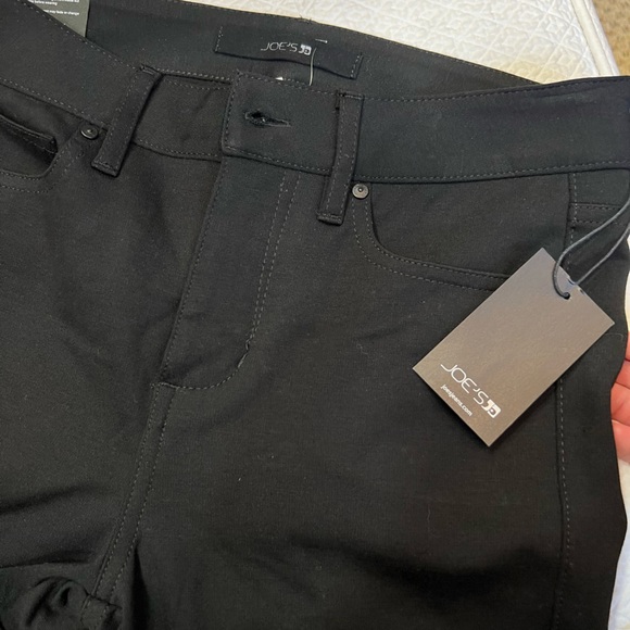 Joe's Jeans Black Mid Rise Ankle Skinny Jeans Sz 26 NWT - Picture 4 of 8